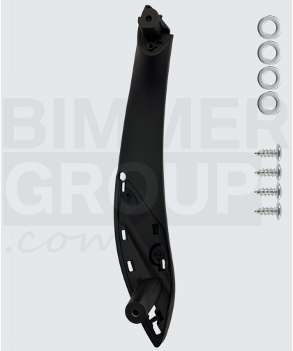 Črna voznikova ročka za BMW serije 3, 4, M3, M4 (F30/F31/F32/F33/F34/F36 F80/F82/F83)